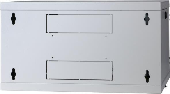 EFB ELEKTRONIK 19"" Wandgehäuse 12HE, fest, 1-teilig, RAL7035, Tiefe 600 mm (691712VGR.60)