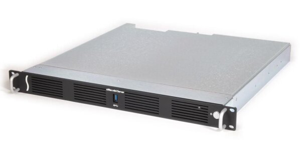 SONNET xMAC mini Server Gehäuse 1U Rackmount Gehäuse 2x Thunderbolt3