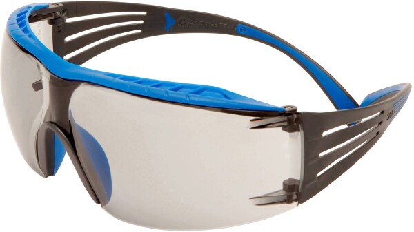 3M SecureFit SF407XSGAF-BLU Schutzbrille inkl. Antibeschlag-Schutz Blau, Grau (SF407XSGAF-BLU)