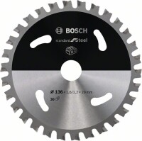 BOSCH Accessories 2608837746 Kreissägeblatt 136 x 20...