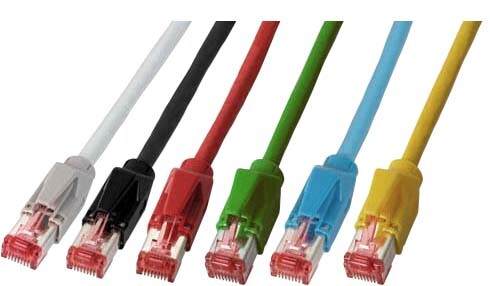 EFB ELEKTRONIK RJ45 Patchkabel S/FTP, Cat.6A, TM21, Dätwyler 7702, 5m, grau