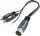 SPEAKA PROFESSIONAL Cinch / DIN-Anschluss Audio Y-Adapter [1x Diodenstecker 5pol (DIN)