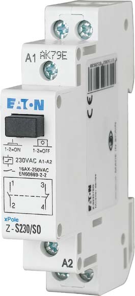 EATON Stromstossschalter Z-S240/SS 240VAC 2S 16A 50Hz 1TE 265269