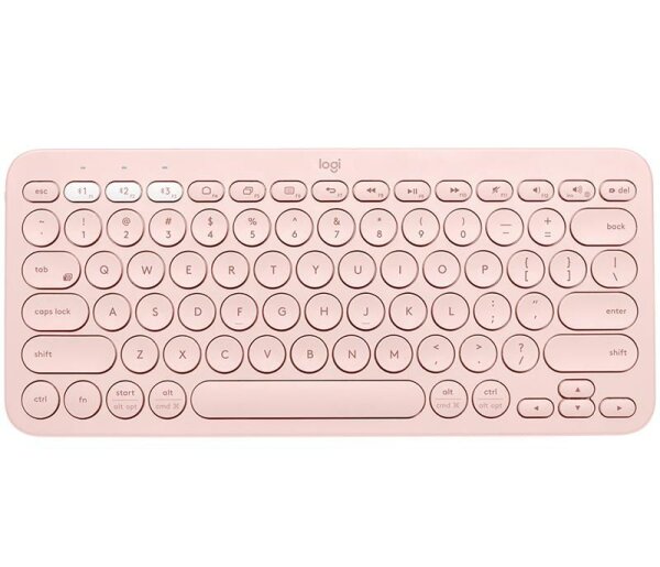 LOGITECH K380 Multi-Device Bluetooth Keyboard ROSE (DE)