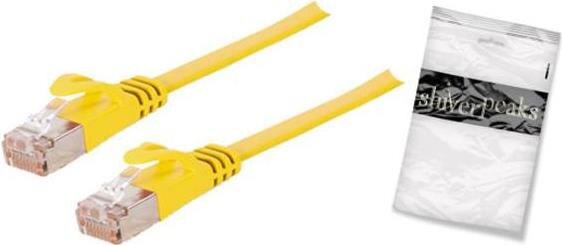 SHIVERPEAKS U/FTP - Cat.7 Rohkabel - slim - 2.0m - RJ-45 - RJ-45 - Gold - Cat.7 Rohkabel - U/FTP (ST