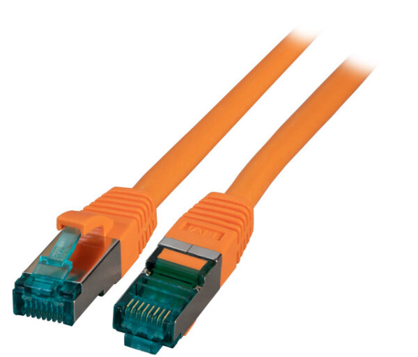 EFB ELEKTRONIK RJ45 Patchkabel S/FTP, Cat.6A, LSZH, 10m, orange (MK6001.10O)