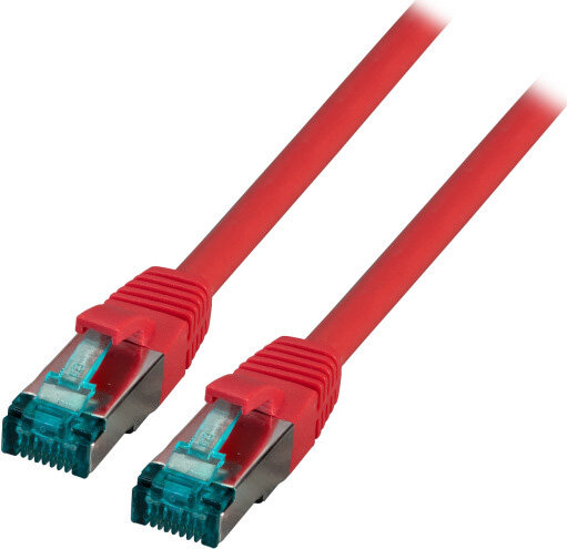 EFB ELEKTRONIK RJ45 Patchkabel S/FTP, Cat.6A, LSZH, 25m, rot (MK6001.25R)