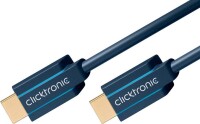 CLICKTRONIC HDMI Anschlusskabel [1x HDMI-Stecker - 1x...