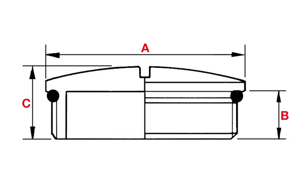 PLICA Blindstopfen M 12 BLISTO M12 MS Messing vernickelt 926706012