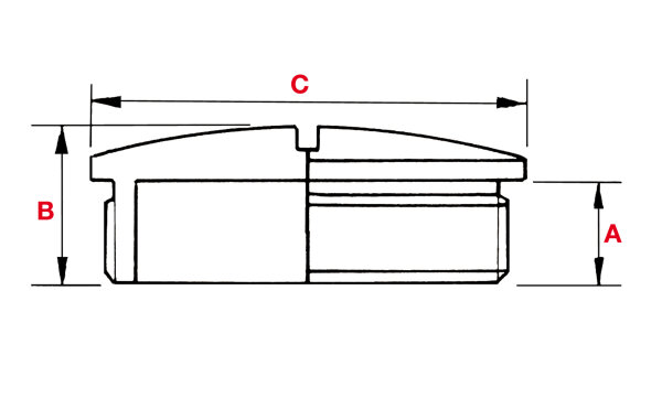 PLICA Blindstopfen M 12 BLISTO M12 PA 6 Polyamid rund m. 907215612