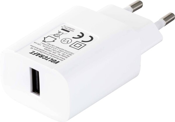 CONRAD VOLTCRAFT SPS-1000WH USB USB-Ladegerät Steckdose Ausgangsstrom (max.) 1000 mA 1 x USB