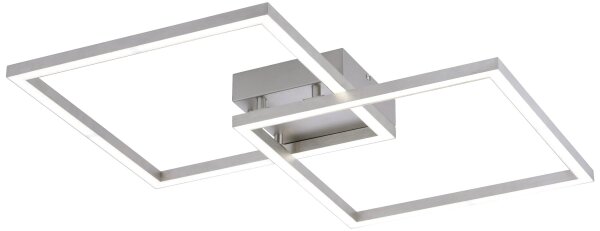 NEUHAUS LeuchtenDirekt LOLAsmart-WAVE 16266-55 LED-Deckenleuchte Stahl