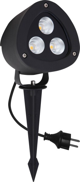 MEGAMAN MEGAM GARTIA L LED Gartenleuchte MT70802 IP65 20W 2200lm 3000K Erdspieß+Zuleitun