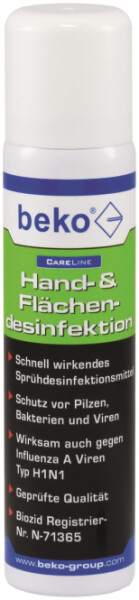 BEKO GMBH CareLine Hand-u.Flächen- 2901100 desinfektion 100ml
