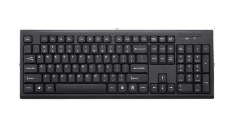 MEDIARANGE Tastatur Wireless schwarz