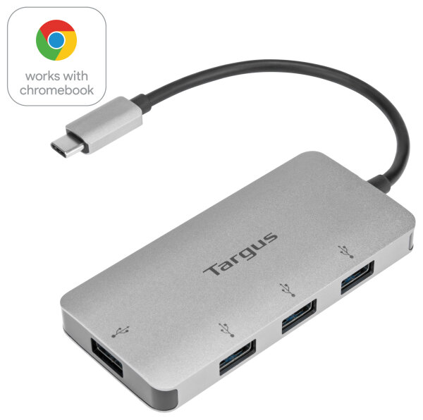 TARGUS USB-C 4 PORT HUB AL CASE