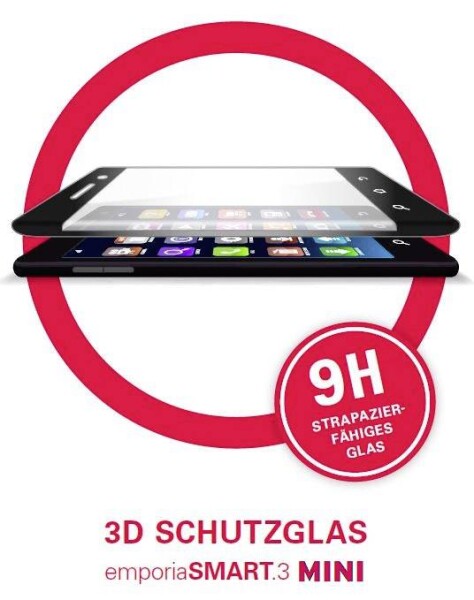 EMPORIA PROT-HGLAS-S3M Displayschutzfolie Passend für: SMART.3 mini 1 St.