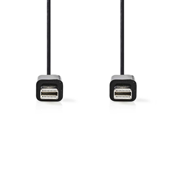 NEDIS N CCGP37500BK20 - Mini DisplayPort Kabel DP-Stecker> DP-Stecker 2 - Kabel