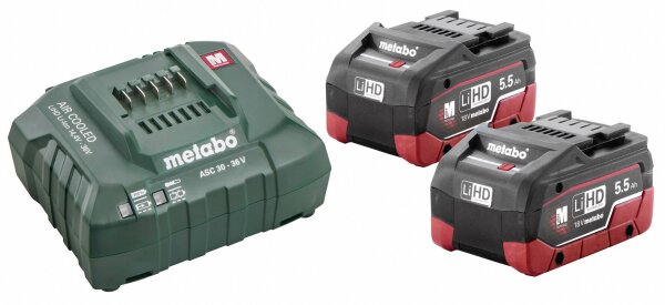 METABO Werkzeug-Akku 685122000 18 V 5.5 Ah LiHD (685122000)