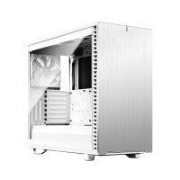 FRACTAL DESIGN Geh Define 7 White Tempered Glass C USB...