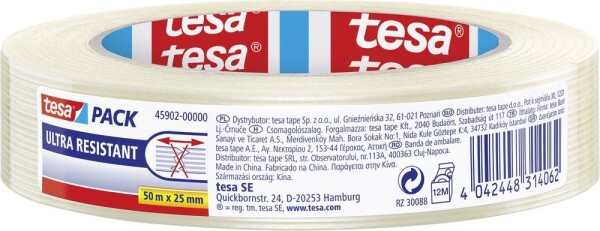 TESA Filament-Klebeband tesa Transparent (L x B) 50 m x 25 mm Inhalt: 1 Rolle(n)