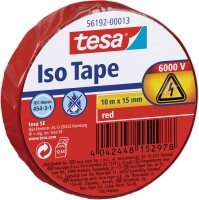 TESA Isolierband 10m 15mm rot