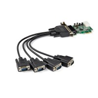 STARTECH.COM 4 PORT PCIE RS232 SERIAL CARD