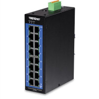 TRENDNET 16-P. GB L2 MGD DIN-RAIL SWITC