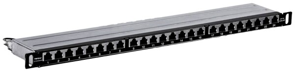 TRENDNET Patchpanel 24-port Cat6A abgeschirmt 0.5U 19""