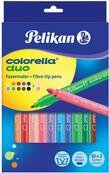 PELIKAN Fasermaler Colorella Duo dick+dünn C407/12 10Stifte