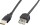 USB-Kabel Verl. AA St/Bu 1.8m schwarz