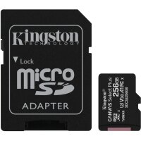 KINGSTON 256GB MICROSDXC CANVAS SELECT