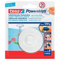 TESA Powerstrips Deckenhaken weiß