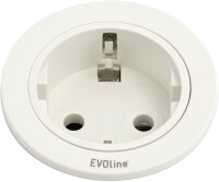 EVOLINE 159280004300 Einbau-Steckdosenleiste 1fach...