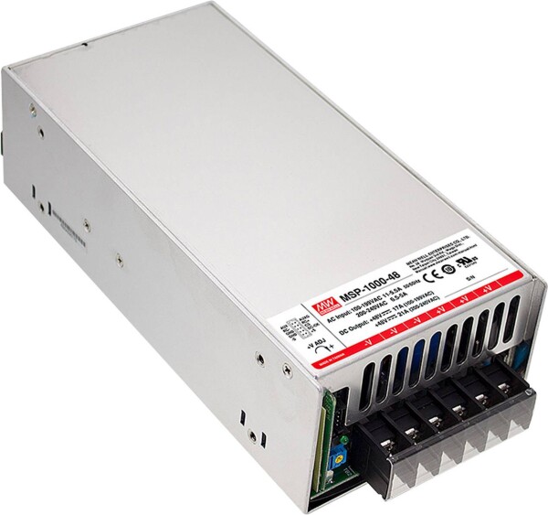 MEAN WELL MSP-1000-48 AC/DC-Netzteilbaustein, geschlossen 21 A 1008 W 56 V/DC