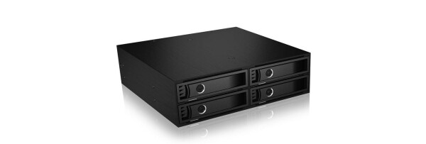 RAIDSONIC Backplane 4x6,3cm SATA/SAS in 1x5,25"" IB-2242SSK (b)