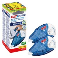 TESA ecoLogo Korrekturroller Refill Correction Doppelpack...