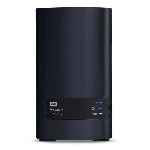 WESTERN DIGITAL WD My Cloud EX2 Ultra NAS 28TB personal cloud stor. incl WD RED Drives 2-bay Dual Gi