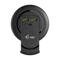 I-TEC Built-in Desktop Fast Charger, USB-C PD 3.0 + 3x...