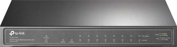 TP-LINK 10-Port Gigabit Switch with 8-Port PoE+