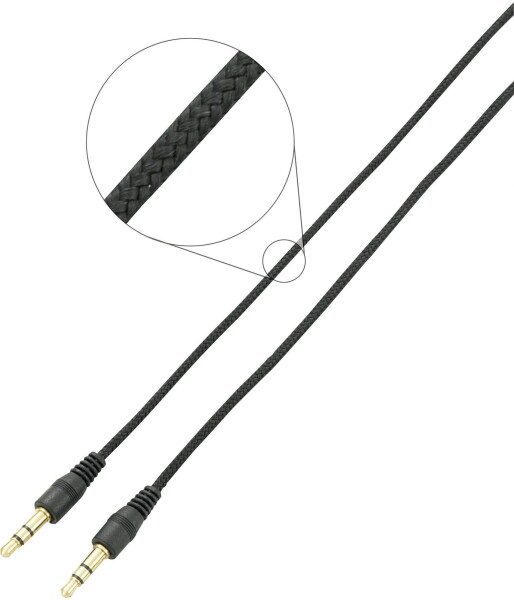 SPEAKA PROFESSIONAL Klinke Audio Anschlusskabel [1x Klinkenstecker 3.5 mm - 1x Klinkenstecker