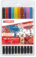 EDDING Starter Set Brush-Pens farbsortiert