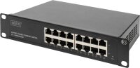 DIGITUS 16-Port Gigabit Ethernet Switch 10""...