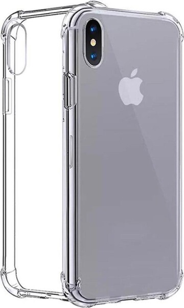 CYOO - Four Coners Silikon Cover / Handyhülle - Apple iPhone XS Max - Transparent