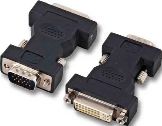 EFB ELEKTRONIK DVI 24+5/VGA Adapter,DVI-A 24+5 Bu. auf HD15 St.