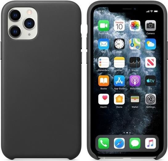 CYOO Alcantara Hardcase - iPhone 11 Pro Max - Schwarz - Schutzhülle (CY121184)