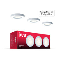 INNR Smart LED Puck Lights white PL 115 3er Set dimmbar