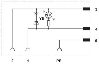 PHOENIX CONTACT Phoenix 1458570 SAC-3P-MR/BI-1L-Z SCO Ventilstecker 3p Stecker gew. A-kodiert