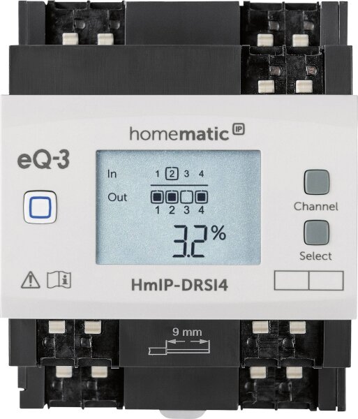 EQ-3 AG HmIP-DRSI4 Homematic IP Funk-Schaltaktor