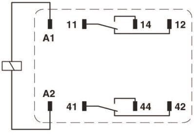 PHOENIX CONTACT Phoenix 2903668 REL-IR2/L-230AC/2X21 Einzelrelais